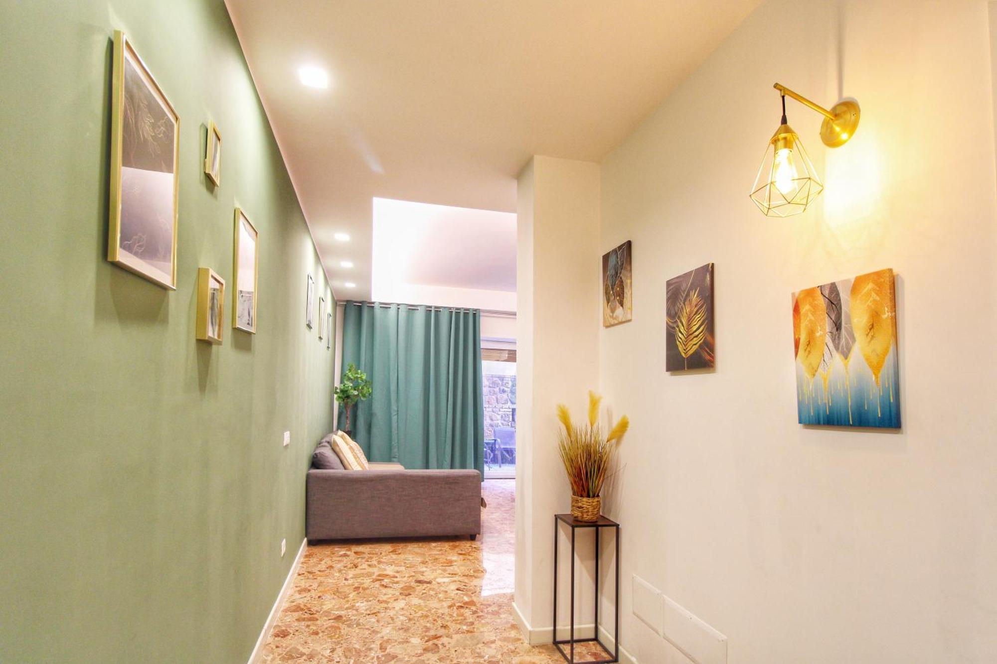 Delicious 2 Bed Room Apartment And Garden By Yh Rome Luaran gambar